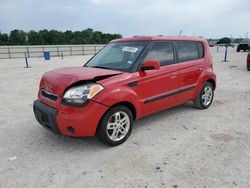 Salvage cars for sale from Copart New Braunfels, TX: 2010 KIA Soul +