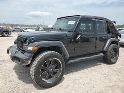 Salvage cars for sale from Copart Houston, TX: 2023 Jeep Wrangler Sport