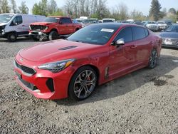 Salvage cars for sale from Copart Portland, OR: 2018 KIA Stinger GT2