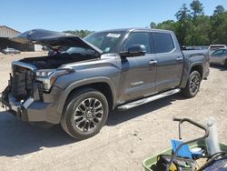 Salvage cars for sale at Greenwell Springs, LA auction: 2023 Toyota Tundra Crewmax Limited