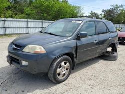 Acura salvage cars for sale: 2003 Acura MDX