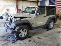 Salvage cars for sale from Copart Helena, MT: 2017 Jeep Wrangler Sport