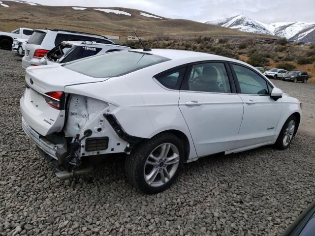 2018 Ford Fusion SE Hybrid