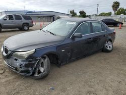 BMW 528 XI salvage cars for sale: 2008 BMW 528 XI