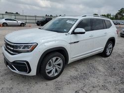 Salvage cars for sale at Houston, TX auction: 2023 Volkswagen Atlas SEL Premium R-Line