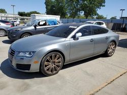 Salvage cars for sale at Sacramento, CA auction: 2013 Audi A7 Premium Plus
