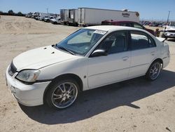 Salvage cars for sale from Copart Sun Valley, CA: 2002 Honda Civic LX