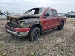 Salvage cars for sale from Copart Central Square, NY: 2007 Dodge RAM 1500 ST