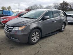 Salvage cars for sale from Copart Moraine, OH: 2016 Honda Odyssey EXL