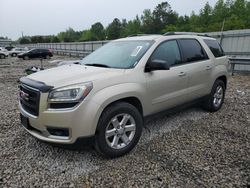 Salvage cars for sale at Memphis, TN auction: 2014 GMC Acadia SLE