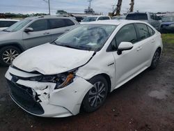 Toyota Corolla LE salvage cars for sale: 2021 Toyota Corolla LE