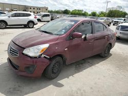 Salvage cars for sale from Copart Wilmer, TX: 2017 Mitsubishi Mirage G4 ES