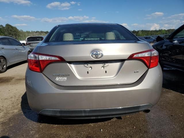 2016 Toyota Corolla L