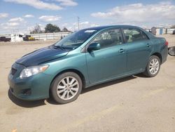 Salvage cars for sale at Nampa, ID auction: 2009 Toyota Corolla Base