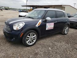 Salvage cars for sale at Temple, TX auction: 2014 Mini Cooper Countryman