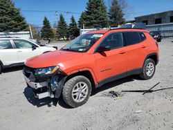 Salvage cars for sale from Copart Albany, NY: 2019 Jeep Compass Sport