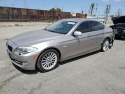 Salvage cars for sale at Wilmington, CA auction: 2013 BMW 535 I