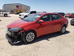 Vehiculos salvage en venta de Copart Amarillo, TX: 2017 Toyota Corolla L