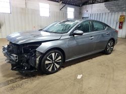 Salvage cars for sale at Hillsborough, NJ auction: 2021 Nissan Altima SV