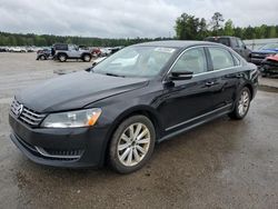 Salvage cars for sale from Copart Harleyville, SC: 2013 Volkswagen Passat SEL