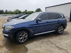 Salvage cars for sale from Copart Shreveport, LA: 2021 BMW X3 XDRIVE30I