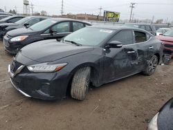 Salvage cars for sale from Copart Chicago Heights, IL: 2019 Nissan Maxima S