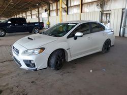 Subaru salvage cars for sale: 2016 Subaru WRX Premium