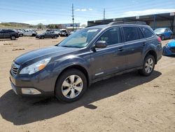 Salvage cars for sale at Colorado Springs, CO auction: 2012 Subaru Outback 3.6R Limited