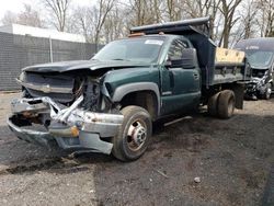Salvage trucks for sale at New Britain, CT auction: 2004 Chevrolet Silverado K3500