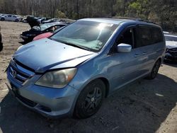 Salvage cars for sale from Copart Marlboro, NY: 2007 Honda Odyssey EXL
