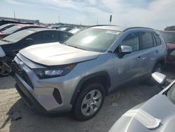 Salvage cars for sale at Jacksonville, FL auction: 2021 Toyota Rav4 LE