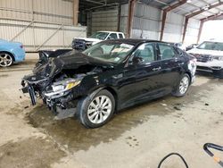 Salvage cars for sale at Greenwell Springs, LA auction: 2018 KIA Optima EX