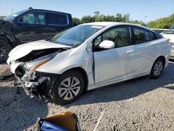 Salvage cars for sale from Copart Riverview, FL: 2017 Toyota Prius