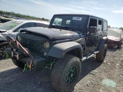 Salvage cars for sale at Madisonville, TN auction: 2017 Jeep Wrangler Unlimited Sport