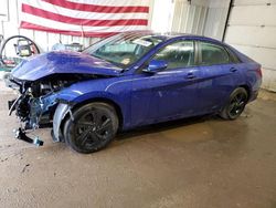 Salvage cars for sale at Lyman, ME auction: 2023 Hyundai Elantra SEL