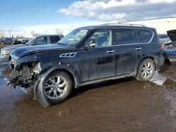 Salvage cars for sale at Rocky View County, AB auction: 2012 Infiniti QX56