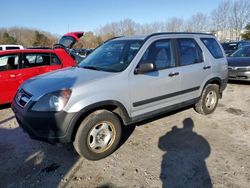 Salvage cars for sale at North Billerica, MA auction: 2004 Honda CR-V LX