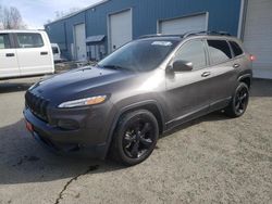 Salvage cars for sale at Anchorage, AK auction: 2018 Jeep Cherokee Latitude