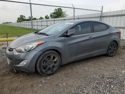 Salvage cars for sale from Copart Houston, TX: 2013 Hyundai Elantra GLS