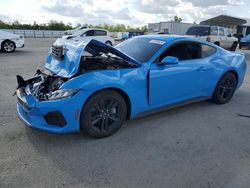 Salvage cars for sale at Fresno, CA auction: 2024 Ford Mustang GT