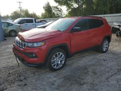 Salvage cars for sale at Midway, FL auction: 2023 Jeep Compass Latitude LUX