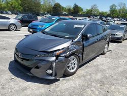 Salvage cars for sale from Copart Madisonville, TN: 2019 Toyota Prius Prime