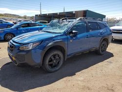 Subaru Outback wi salvage cars for sale: 2024 Subaru Outback Wilderness