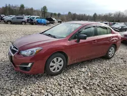 Subaru Impreza Vehiculos salvage en venta: 2016 Subaru Impreza