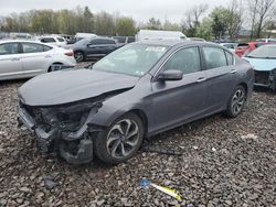Salvage cars for sale at Chalfont, PA auction: 2016 Honda Accord EX