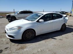 Salvage cars for sale at Albuquerque, NM auction: 2013 Dodge Dart SE