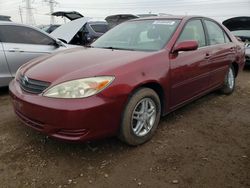 Vehiculos salvage en venta de Copart Elgin, IL: 2002 Toyota Camry LE