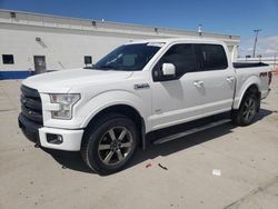 Salvage cars for sale from Copart Farr West, UT: 2015 Ford F150 Supercrew