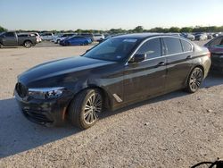 Salvage cars for sale at San Antonio, TX auction: 2019 BMW 530 XI