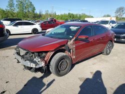 Salvage cars for sale at Bridgeton, MO auction: 2019 Honda Civic LX